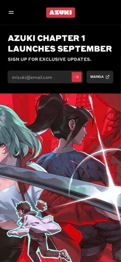 Azuki mobile screenshot