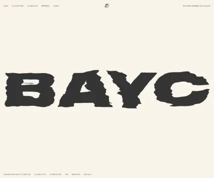 Bored Ape Yacht Club desktop screenshot