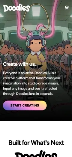 Doodles mobile screenshot