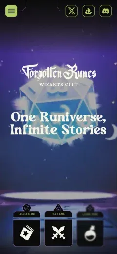 Forgotten Runes mobile screenshot