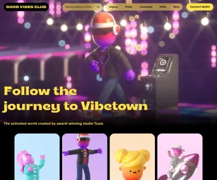 Good Vibes Club desktop screenshot