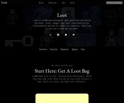 Loot desktop screenshot