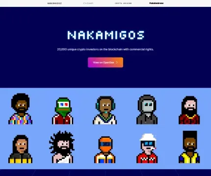 Nakamigos desktop screenshot