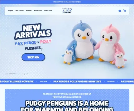 Pudgy Penguins desktop screenshot