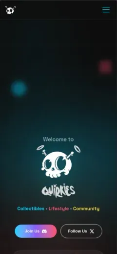 Quirkies mobile screenshot