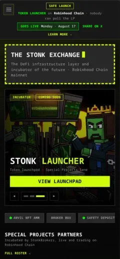 StonkBrokers mobile screenshot