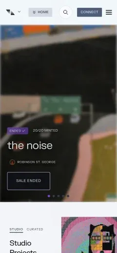 Transient Labs mobile screenshot