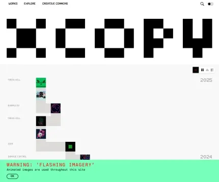 XCOPY desktop screenshot